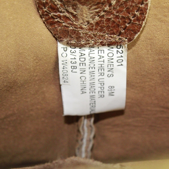 Laredo Brown Cutout Western Style Heeled Boots 8.5 - Picture 7 of 8